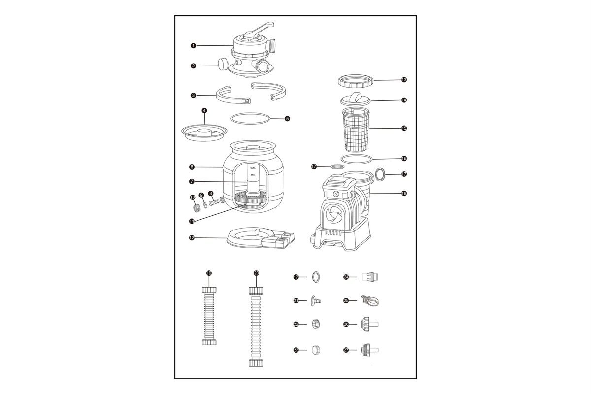 Bestway APX 561KG | Size 24.0 x 12.0 x 4.33 Ft | APX Rectangular Metal Frame Portable Ready-Made Swimming Pool - Image 12